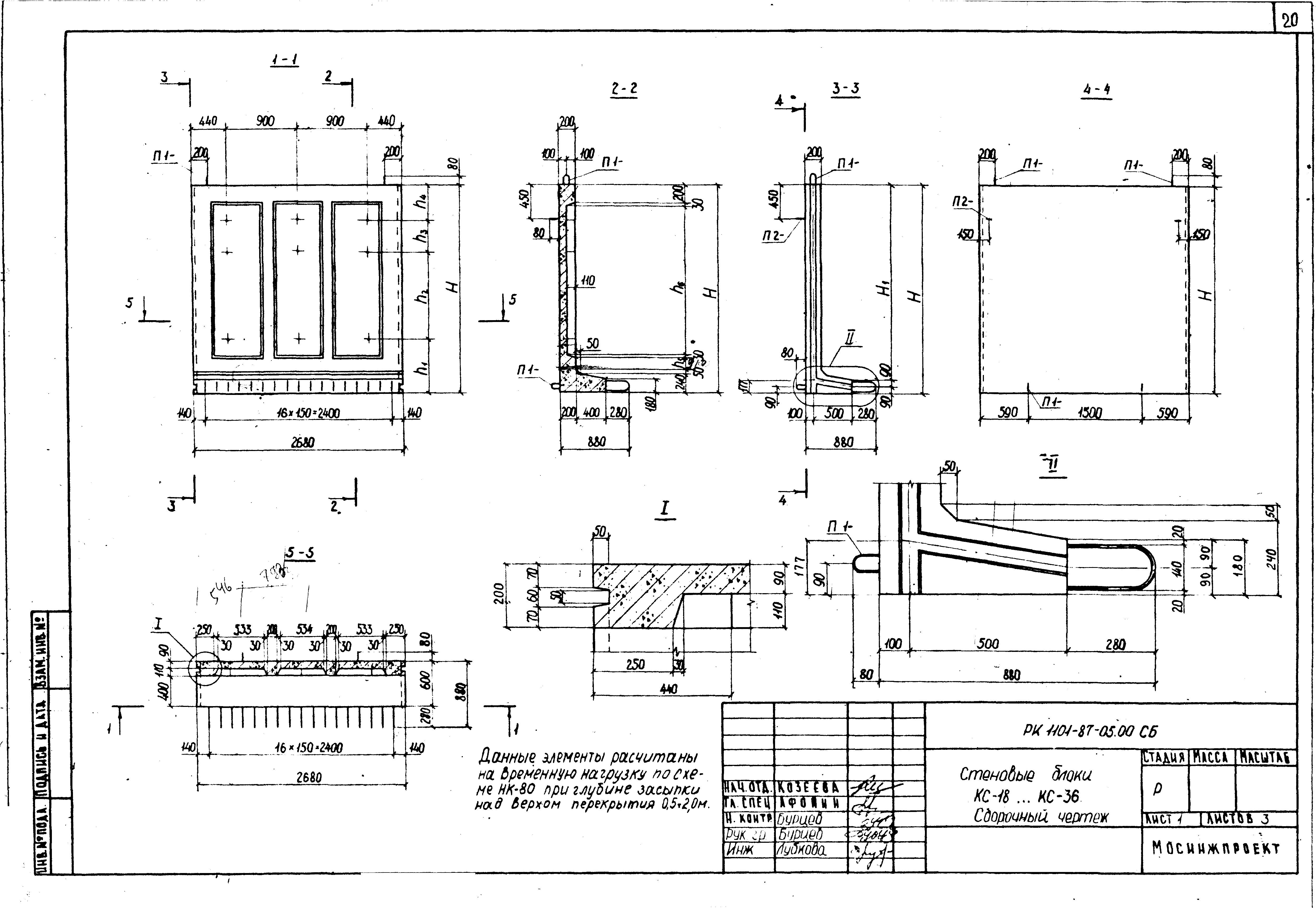 Блок коллектора стеновой КС-32  РК 1101-87